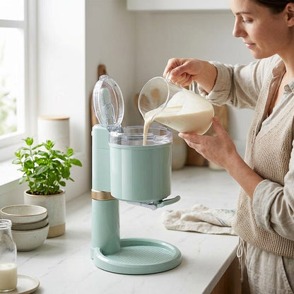 Pour in your chilled mix