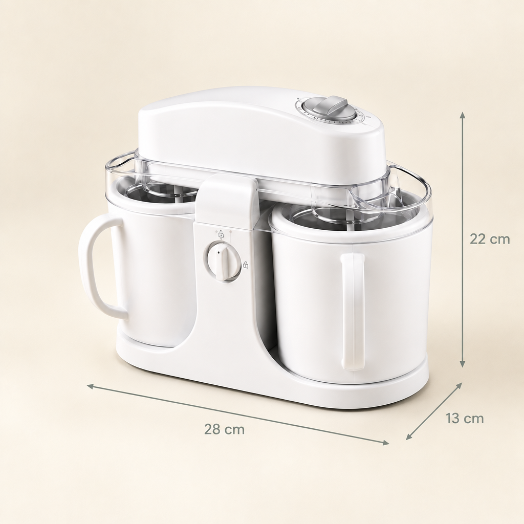 FrostCup size guide 28 x 22 x 13 cm